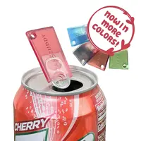 Tab Buddy Mini Crystal - Transluscent adaptive soda can tab opener help for sore hands, kids and long nails; assistive tech f...