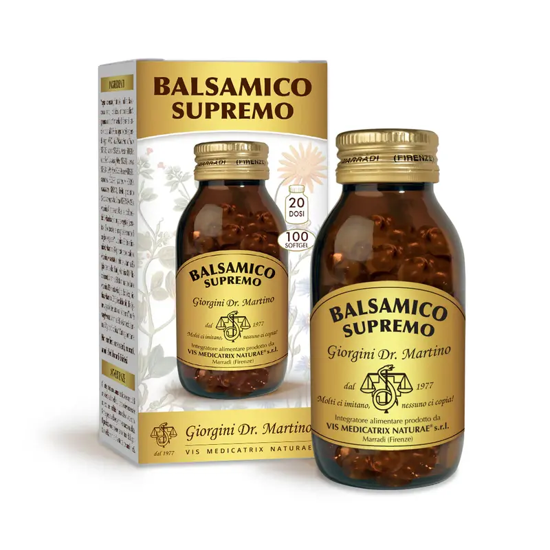 Dr Giorgini supreme balsamic 83 g - 100 softgels of 830 mg