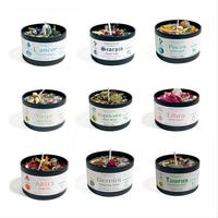 3oz Zodiac Spell Candles – Celestial Decor, For Signs, Spells & Decor