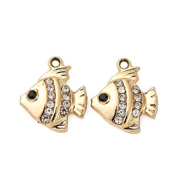 Alloy Rhinestone Pendants