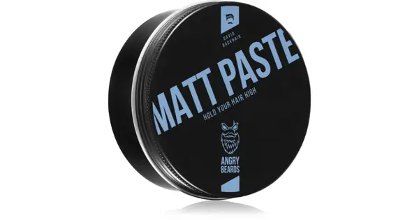 Angry Beards David Backhair Mattifying Styling Paste for Men 100g