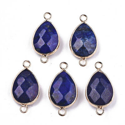 Natural Lapis Lazuli Links Connectors