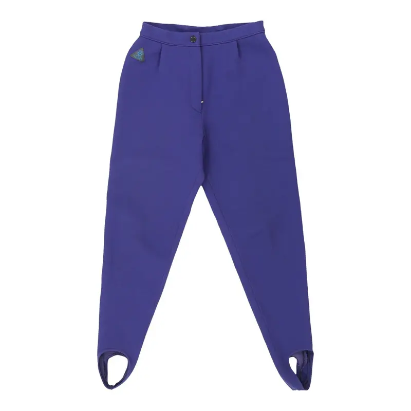 80s Colmar Ski Trousers - 26W UK 6 Purple Polyamide