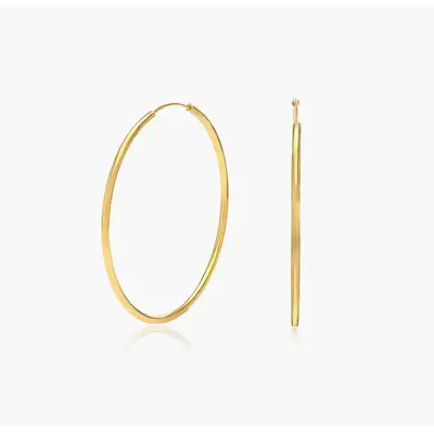Gold Vermeil Hoop Earrings for Women