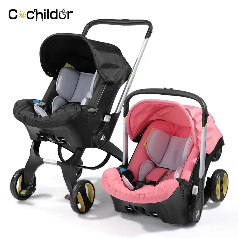 High-view stroller All In One  Convertible Baby Stroller Without Latch Base  baby carriage- Toddler Stroller With Reversible ...