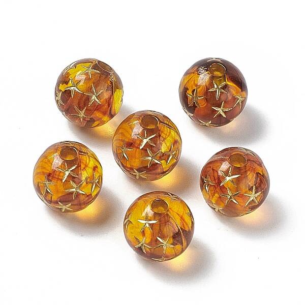 Plating Acrylic Sphere Beads