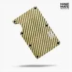 Premium Carbon Fiber Wallets RFID Blocking Privacy, Money Clip & Cash Strap, Holds 15 Cards, w/Gift Box