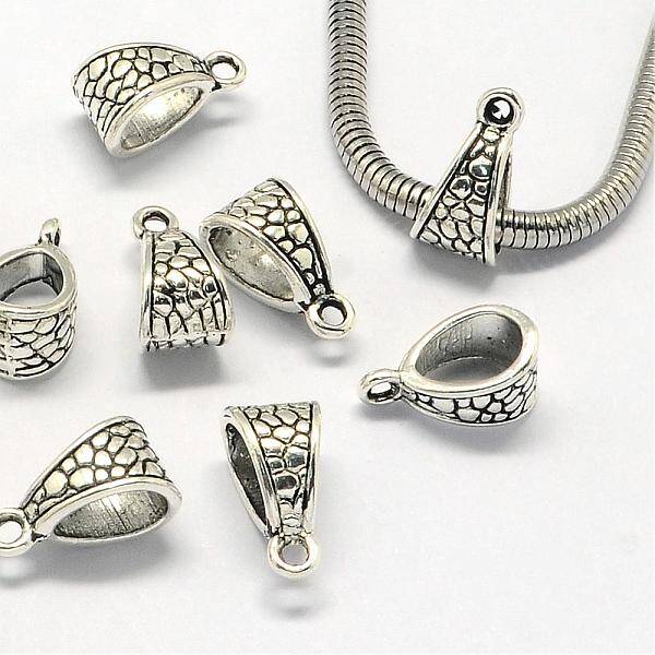 Tibetan Style Alloy Tube Bails