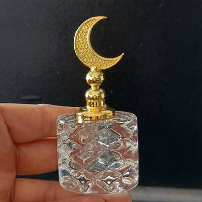 Transparent Glass Perfume Bottles