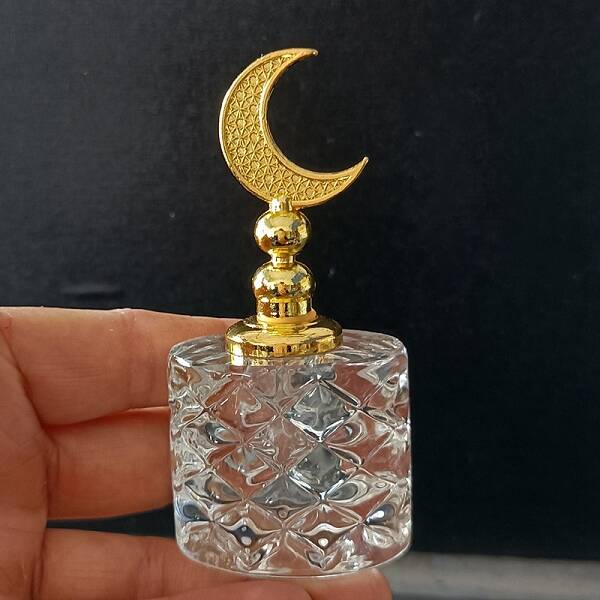 Transparent Glass Perfume Bottles