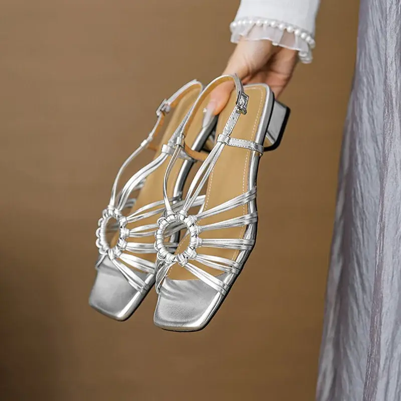 CHIKO Jaliyah Open Toe Block Heels Heeled Sandals