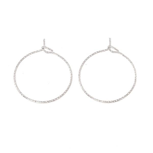 316 Surgical Stainless Steel Hoop Earrings Findings