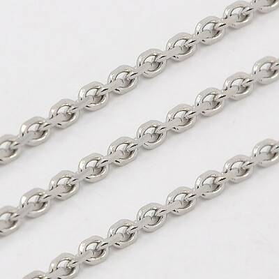 Tarnish Resistant 304 Stainless Steel Cable Chains