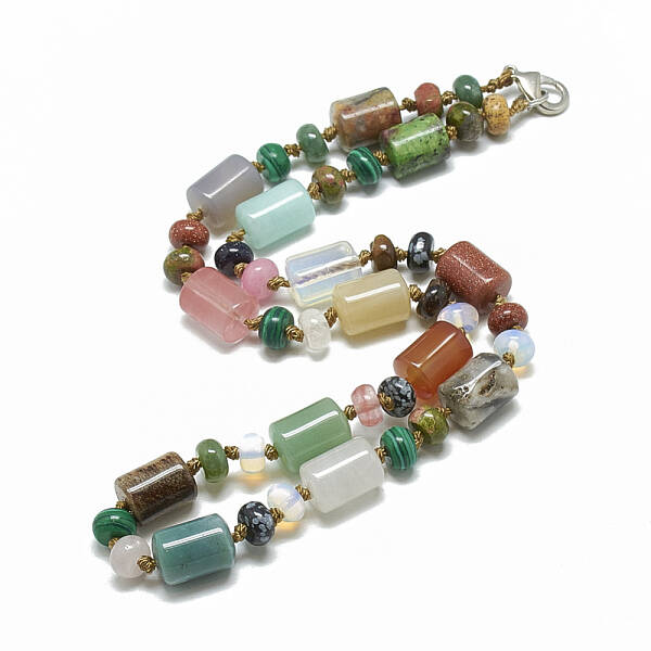 Natural & Synthetic Gemstone Beaded Necklaces