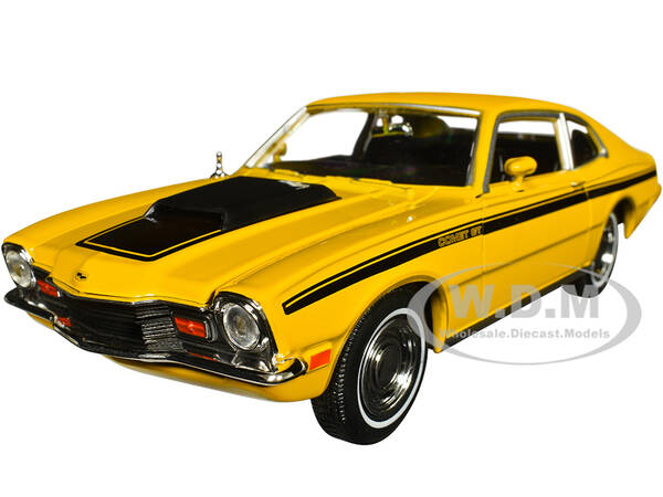 1971 Mercury Comet GT Yellow with Black Stripes \