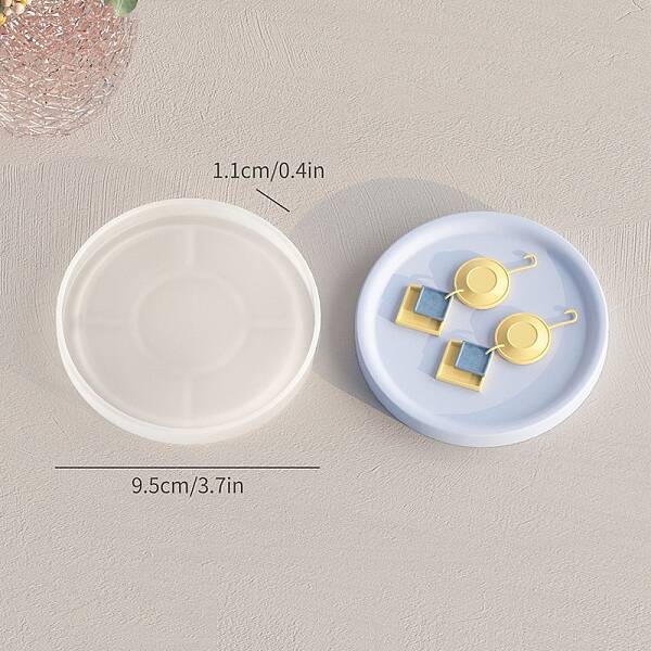 DIY Food Grade Silicone Coaster Molds