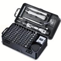 115-in-1 Precision Screwdriver Set, Magnetic Repair Tool Kit, Anti-slip Portable Tool Kit, Professional Multifunctional Screw...