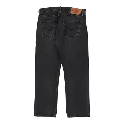 501 Levis Jeans - 33W 29L Black Cotton