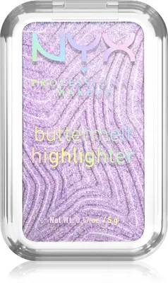 NYX Professional Makeup Buttermelt highlighter color 5 g lilac