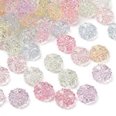 UV Plating Transparent Acrylic Beads