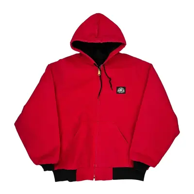 Key Oversized Jacket - 3XL Red Polyester