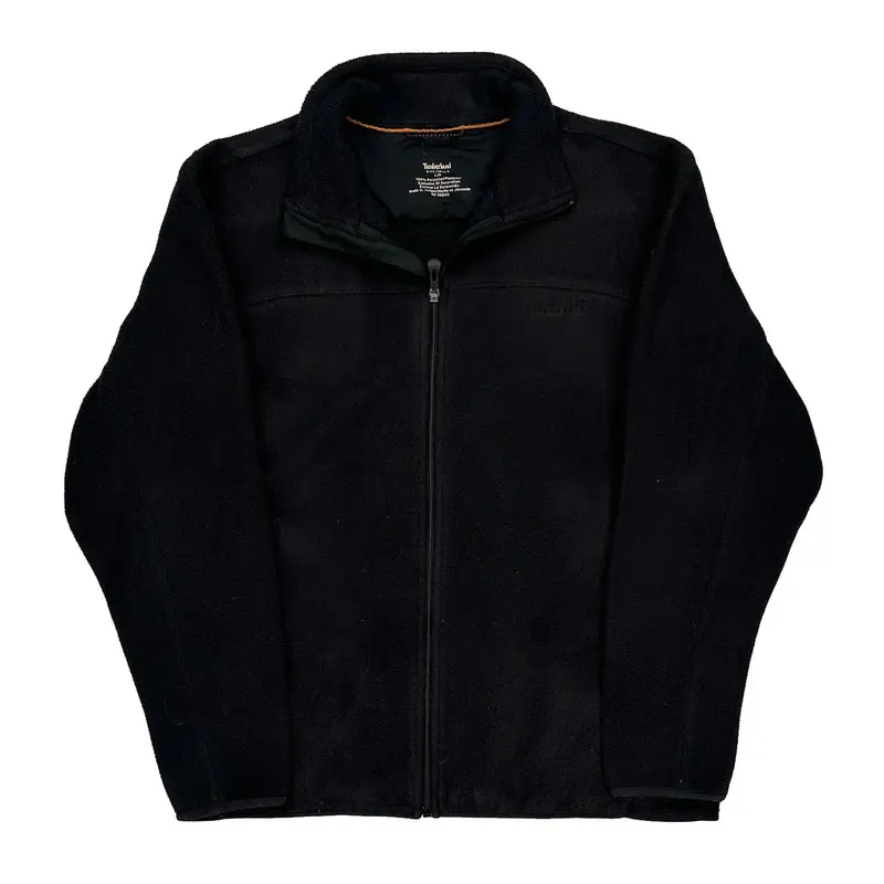 Timberland Fleece - Large Black Polyester | Size: large