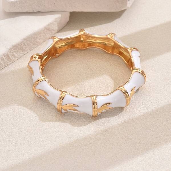 Vintage European & American Style Zinc Alloy Hinged Bangles for Women