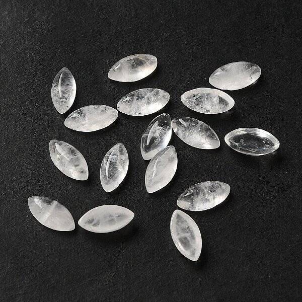 Natural Quartz Crystal Cabochons