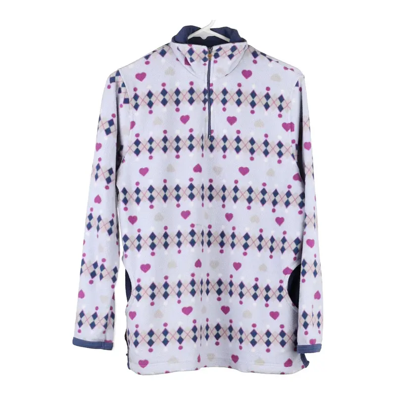 Kisene Fleece - Medium Blue Polyester