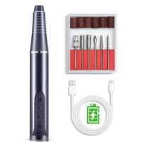JEWHITENY Controllable Speed Portable Nail Drill Professional Electric 30000RPM Home Salon Polishing Manicure Nail Drill Nail...