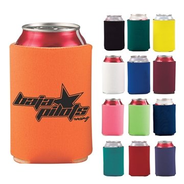 300 Customized Collapsible Foam Can Cooler Holder - 2 Sides - 20oz ...
