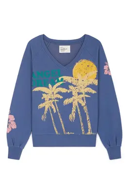 Sweatshirt Shiva Shiva Jc55 Dream Lavender | Color: LAVENDER | Size: XS