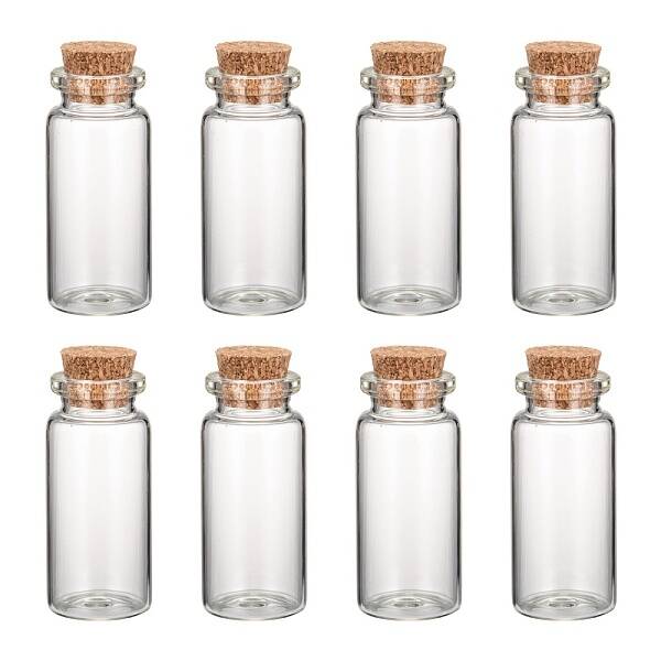 Glass Jar Bead Containers