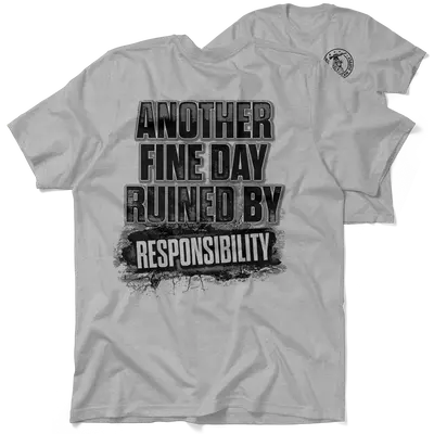 Responsibility - Heather Gray T-Shirt