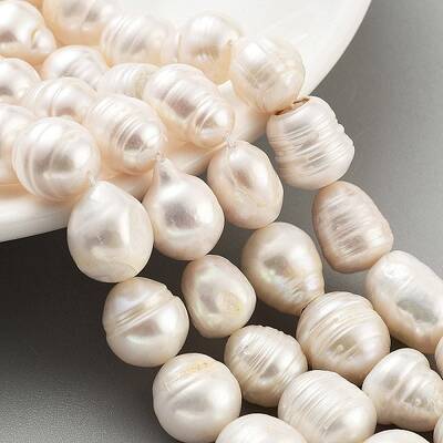 Natural Cultured Freshwater Pearl Beads Strands