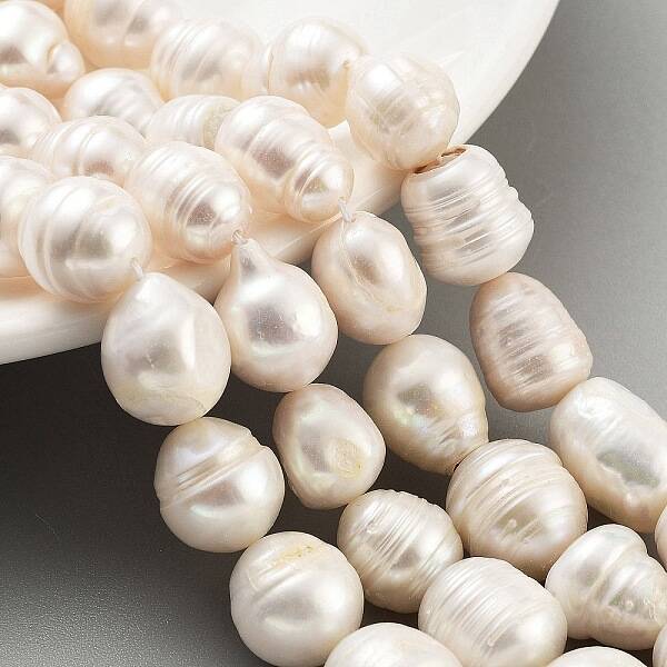 Natural Cultured Freshwater Pearl Beads Strands