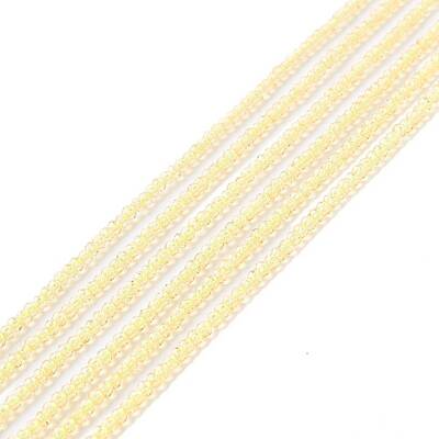 Transparent Glass Beads Strands