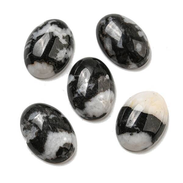 Natural Zebra Jasper Cabochons