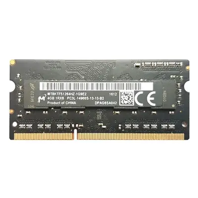 Micron MT8KTF51264HZ-1G9E2 | 4GB DDR3-1866MHz PC3-14900 Non-ECC Unbuffered SODIMM CL13 1Rx8 1.35V 204-Pin Memory Module