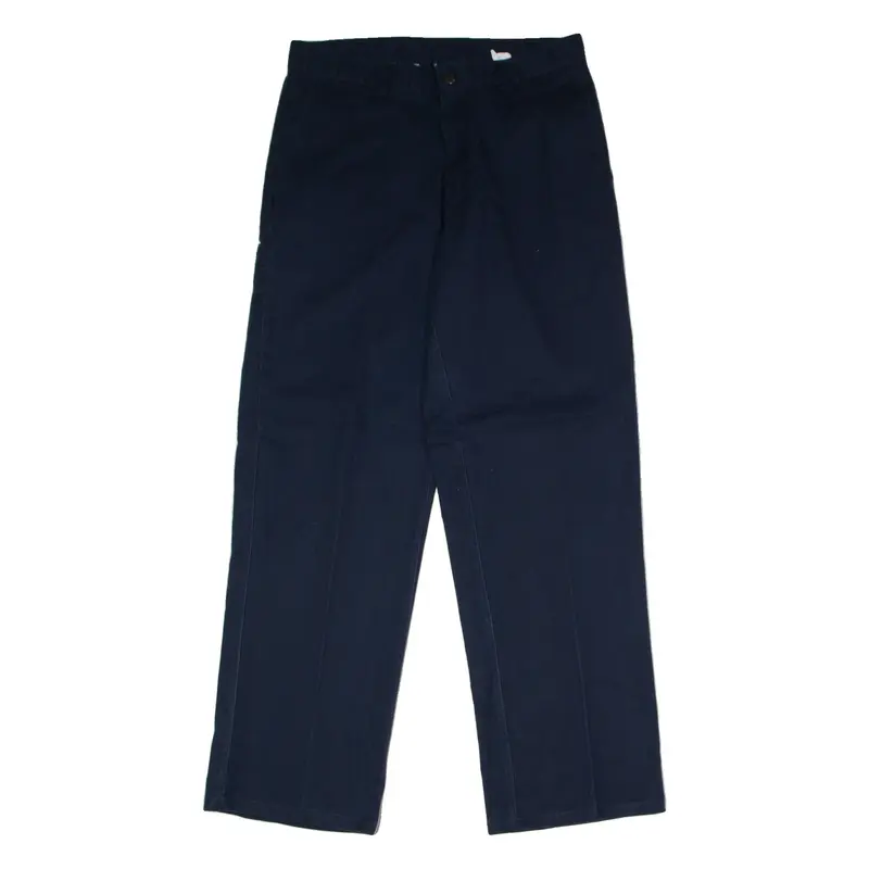 DICKIES Workwear Mens Trousers Blue Regular Straight W32 L32
