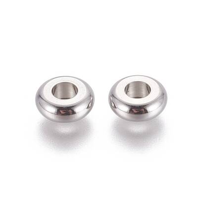 Tarnish Resistant 304 Stainless Steel Spacer Beads