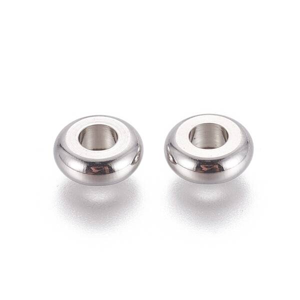 Tarnish Resistant 304 Stainless Steel Spacer Beads