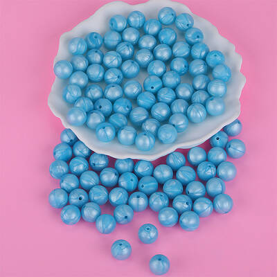 Round Silicone Focal Beads