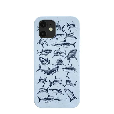 Powder Blue Great White iPhone 12/ iPhone 12 Pro Case