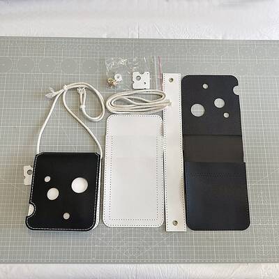 DIY Round Cut Cellphone Bags Set