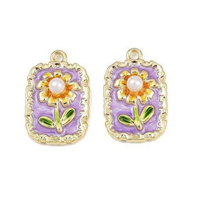Alloy Enamel Pendants
