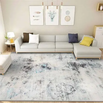 Tie Dye Fuzzy Large Rugs for Living Room, 1 Count Soft Carpet with Anti-slip Base, Outdoor Rug, Cool Room Decor Rugs, Durable...