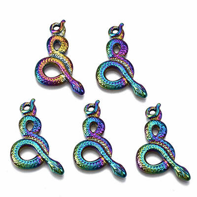 Rainbow Color Alloy Pendants