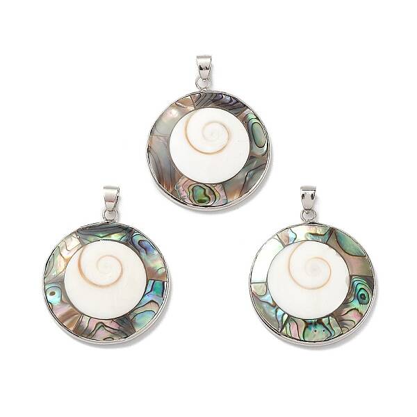 Natural Abalone Shell/Paua Shell Pendants