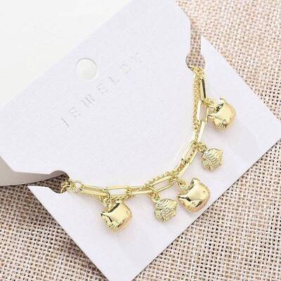 Brass Charm Bracelets